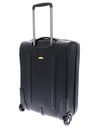 MANDARINA DUCK Eco Coated Wheeled Duffle S Black MANDARINA DUCK Eco Coated Wheeled Duffle S Black