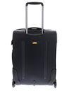 MANDARINA DUCK Eco Coated Wheeled Duffle S Black MANDARINA DUCK Eco Coated Wheeled Duffle S Black