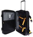 MANDARINA DUCK Eco Coated Wheeled Duffle S Black MANDARINA DUCK Eco Coated Wheeled Duffle S Black