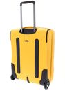 MANDARINA DUCK Eco Coated Wheeled Duffle S Duck Yellow MANDARINA DUCK Eco Coated Wheeled Duffle S Duck Yellow