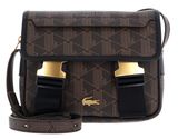 LACOSTE Messenger Bag Mono Slate Black Shitake LACOSTE Messenger Bag Mono Slate Black Shitake