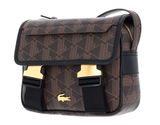 LACOSTE Messenger Bag Mono Slate Black Shitake LACOSTE Messenger Bag Mono Slate Black Shitake