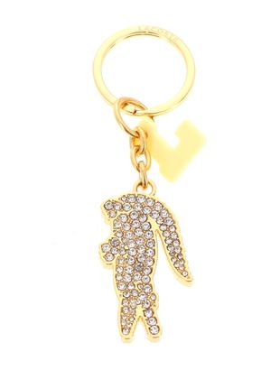 LACOSTE L Charms Strass Croc Charm Strass Gold LACOSTE L Charms Strass Croc Charm Strass Gold