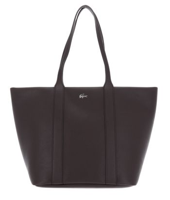 LACOSTE Shopping Bag Dark Brown LACOSTE Shopping Bag Dark Brown