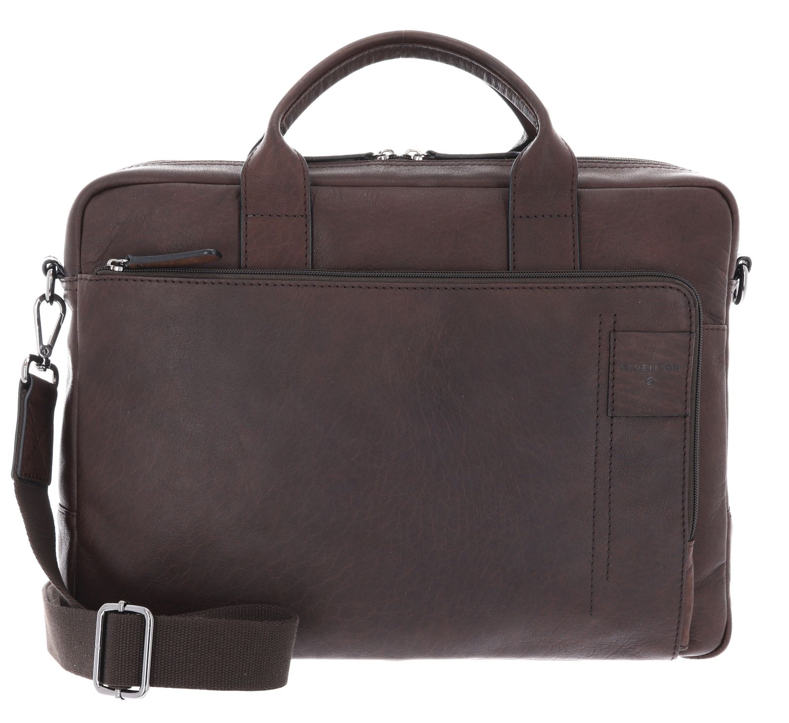 strellson Hyde Park 1.0 Charles Briefbag M Darkbrown