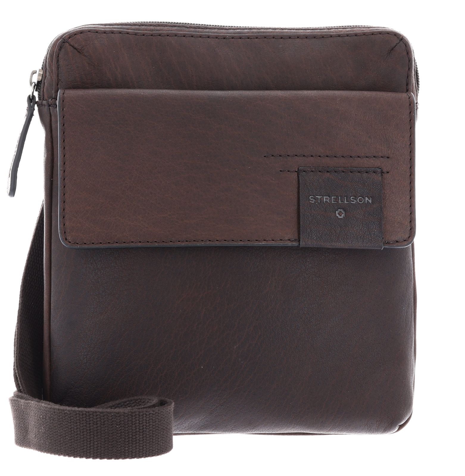strellson Hyde Park 1.0 Marcus Shoulderbag XS Darkbrown