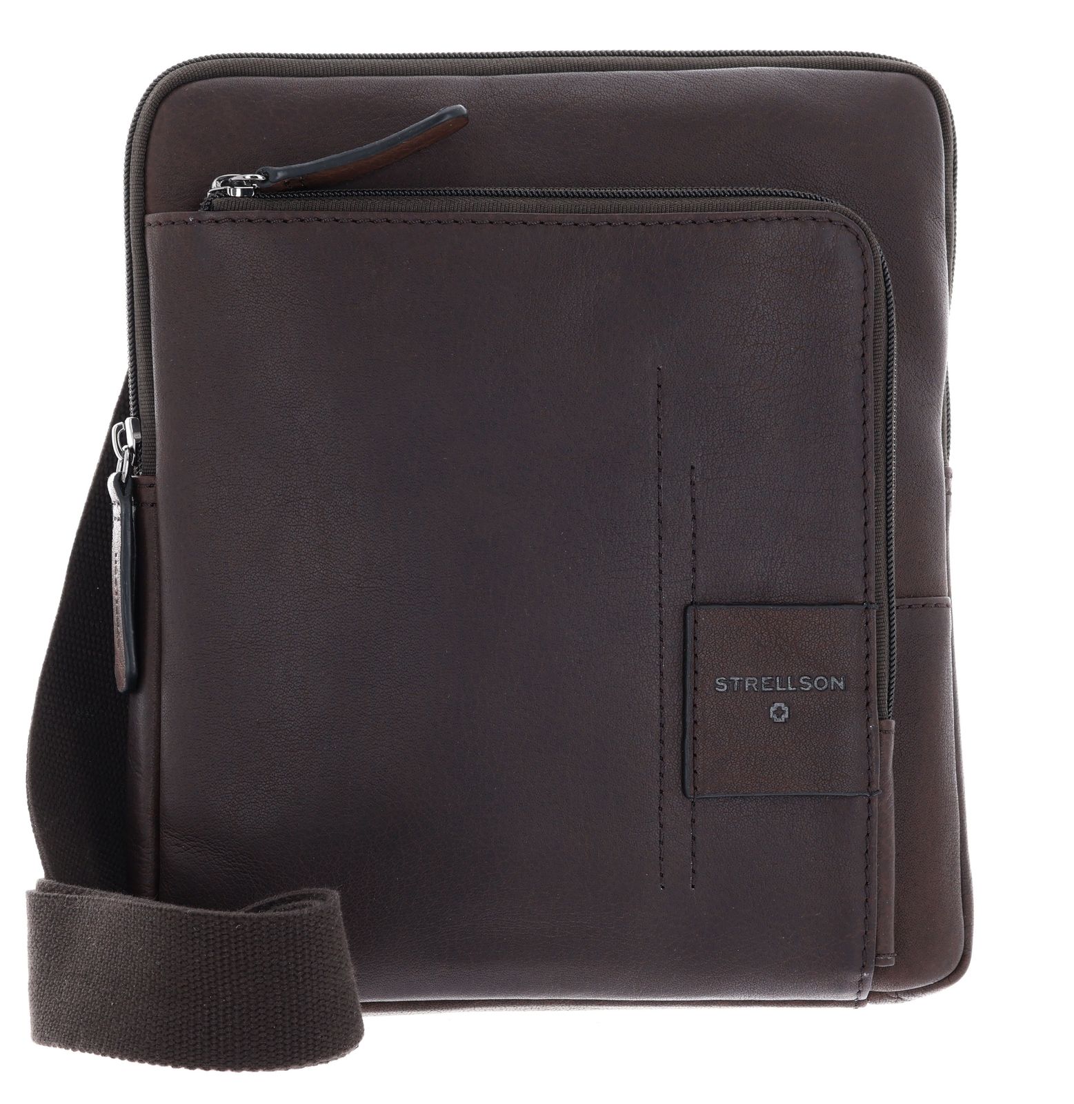 strellson Hyde Park 1.0 Brian Shoulderbag XS Darkbrown