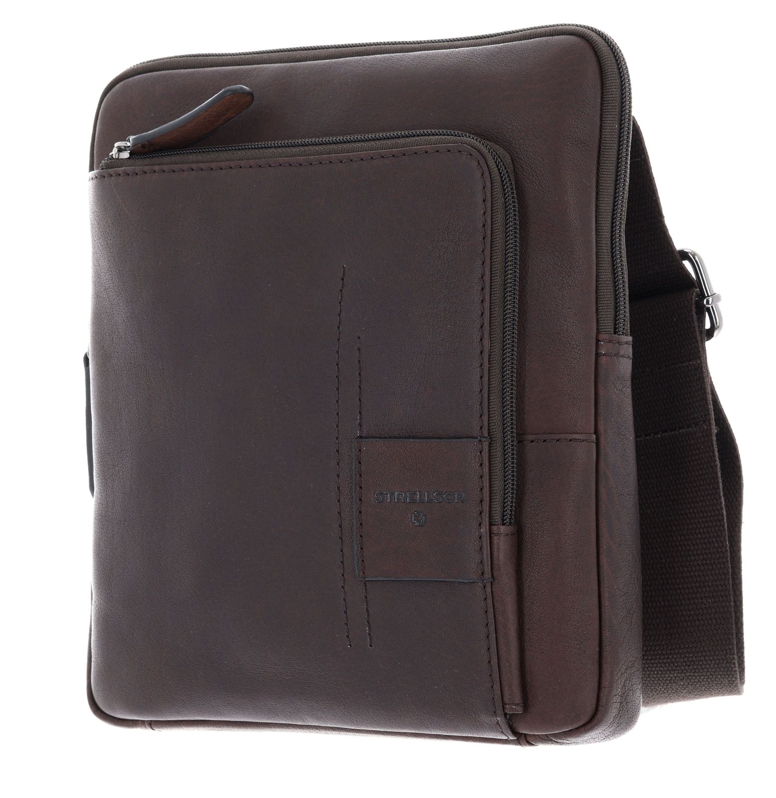 strellson Hyde Park 1.0 Brian Shoulderbag XS Darkbrown strellson Hyde Park 1.0 Brian Shoulderbag XS Darkbrown