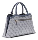 GUESS Lindsey Girlfriend Satchel Slate Logo GUESS Lindsey Girlfriend Satchel Slate Logo