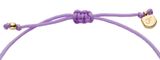 FOSSIL Sutton Mini Moments Butterfly Bracelet Lavender Gold-Tone