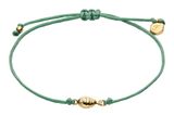 FOSSIL Sutton Mini Moments Fish Bracelet Seafoam Green Gold-Tone