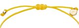 FOSSIL Sutton Mini Moments Pavé Flower Bracelet Yellow Gold-Tone
