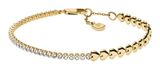 FOSSIL Sutton Love-All Heart Link Tennis Bracelet Gold-Tone