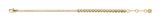 FOSSIL Sutton Love-All Heart Link Tennis Bracelet Gold-Tone