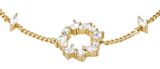 FOSSIL Ellis Mixed Shapes Brass Station Bracelet Gold-Tone
