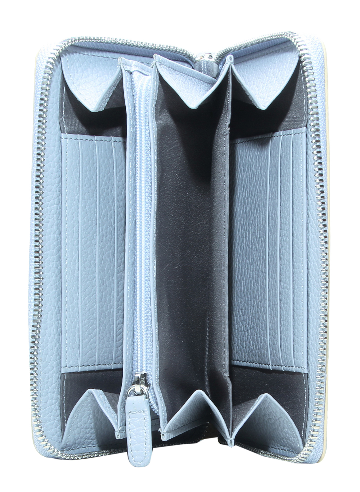 Esquire Virginia Zip Around Wallet Light Blue Esquire Virginia Zip Around Wallet Light Blue