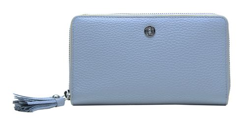 Esquire Virginia Zip Around Wallet Light Blue Esquire Virginia Zip Around Wallet Light Blue