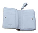 Esquire Virginia Zip Wallet Light Blue