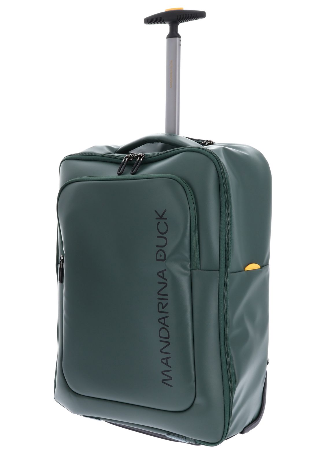 MANDARINA DUCK Eco Coated Trolley Backpack Deep Green