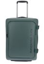MANDARINA DUCK Eco Coated Wheeled Duffle S Deep Green MANDARINA DUCK Eco Coated Wheeled Duffle S Deep Green