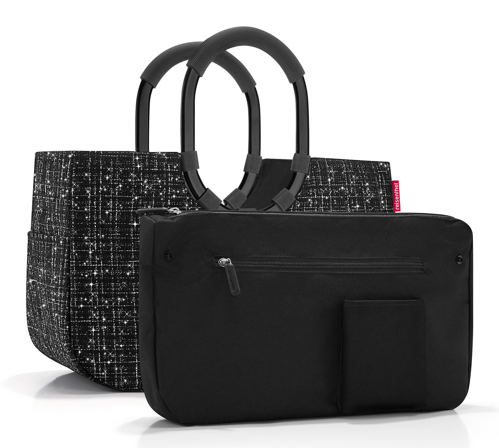 reisenthel Loopshopper M Bouclé Black