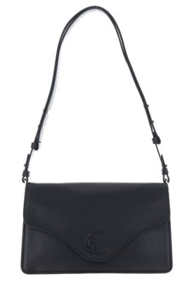 COCCINELLE C-Me Softy Smooth Shoulder Bag S Noir COCCINELLE C-Me Softy Smooth Shoulder Bag S Noir