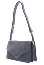 COCCINELLE C-Me Softy Shoulder Bag Suede Le. / Grained Le. S Stove / Stove