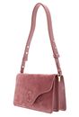 COCCINELLE C-Me Softy Shoulder Bag Suede Le. / Grained Le. S Wint. Rose / W. Ros