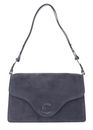 COCCINELLE C-Me Softy Shoulder Bag Suede Le. / Grained Le. M Stove / Stove