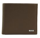 BOSS New Crosstown 4 CC Coin Wallet Medium Brown