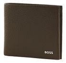 BOSS New Crosstown 4 CC Coin Wallet Medium Brown