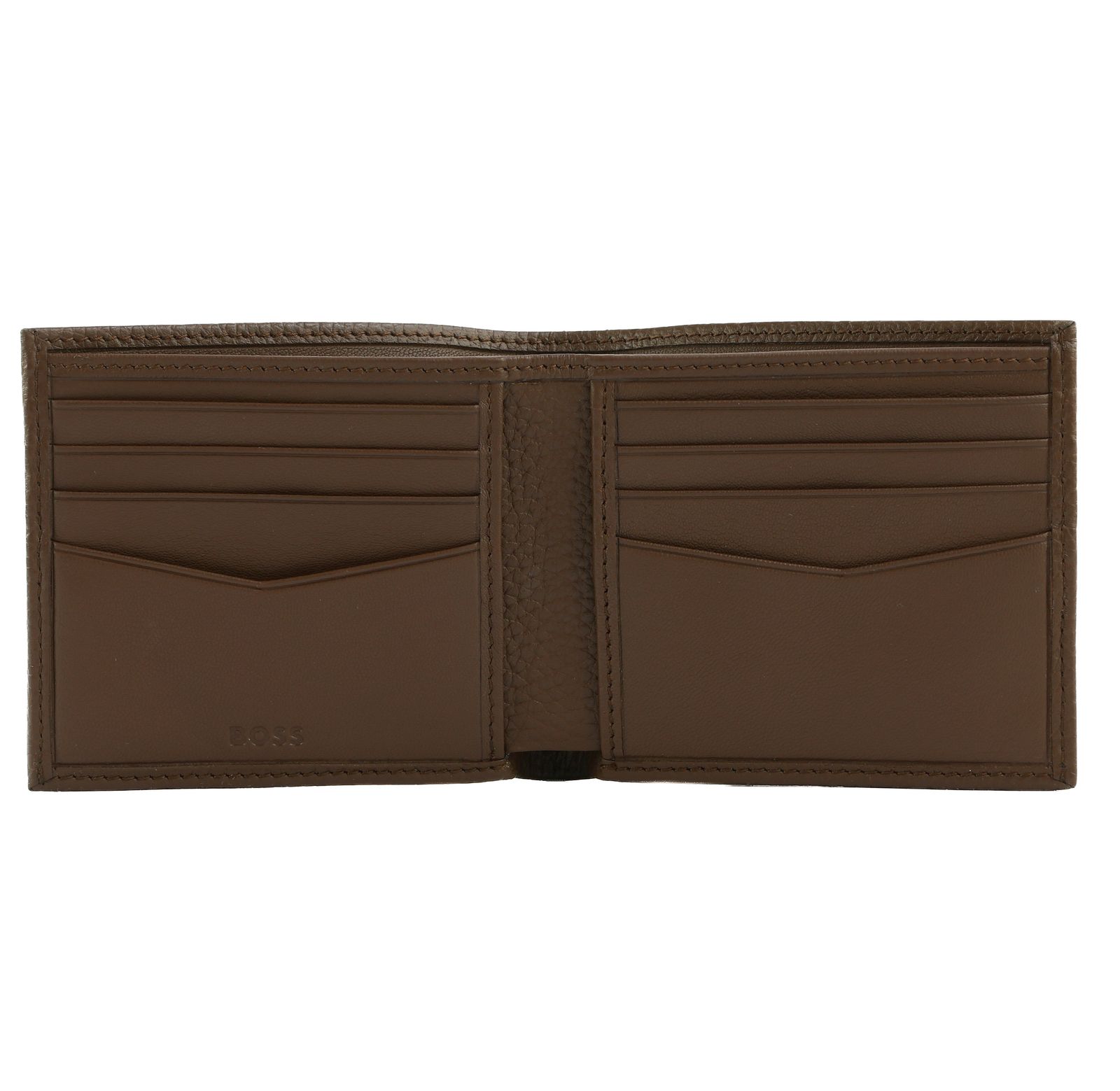 BOSS New Crosstown 8 CC Card Case Medium Brown BOSS New Crosstown 8 CC Card Case Medium Brown