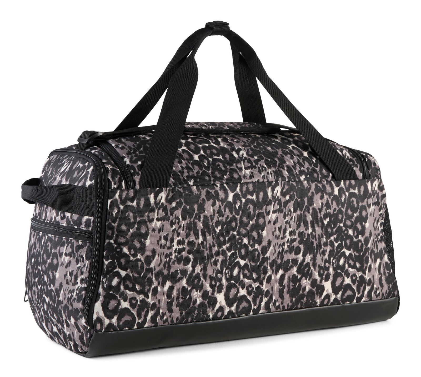 PUMA Challenger AOP Sports Bag S Mouse Gray-Buttercream-Leopard AOP PUMA Challenger AOP Sports Bag S Mouse Gray-Buttercream-Leopard AOP