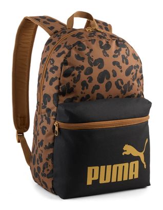 PUMA Phase AOP Backpack PUMA Black - Kona Brown - Leopard AOP PUMA Phase AOP Backpack PUMA Black - Kona Brown - Leopard AOP