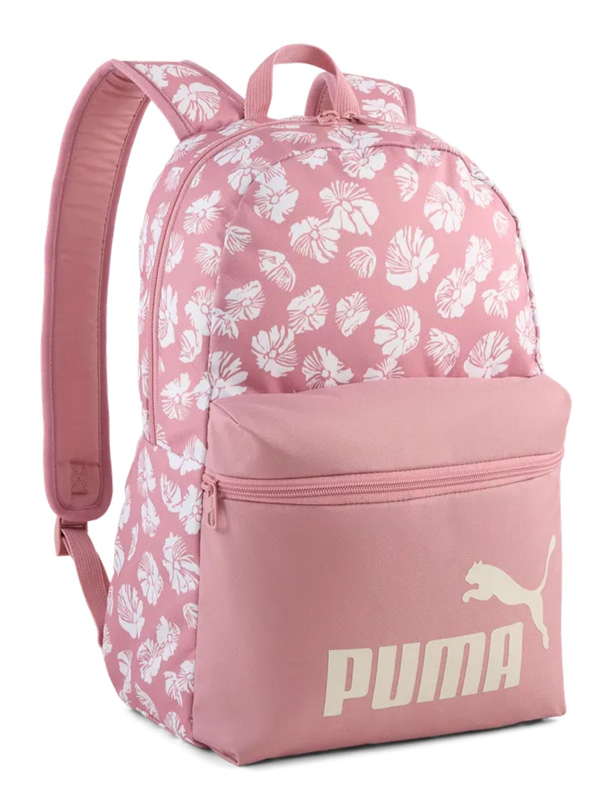 PUMA Phase AOP Backpack Dusky Rosewood - Warm White - Floral AOP