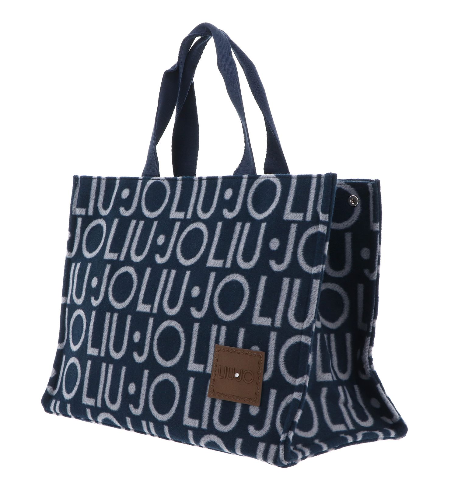 LIU JO Logo Tote Bag L Denim LIU JO Logo Tote Bag L Denim
