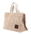 LIU JO Logo Tote Bag L Naturale LIU JO Logo Tote Bag L Naturale