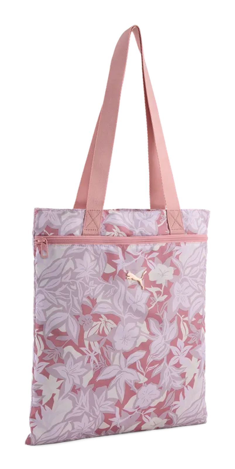 PUMA Pop Tote Dusky Rosewood - Floral AOP