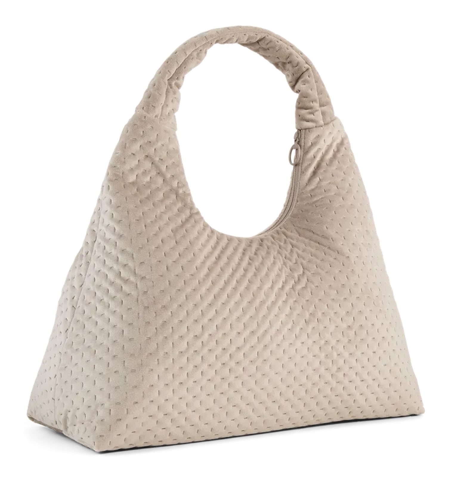PUMA UP Large Velvet Prism Bag Mouse Gray PUMA UP Large Velvet Prism Bag Mouse Gray