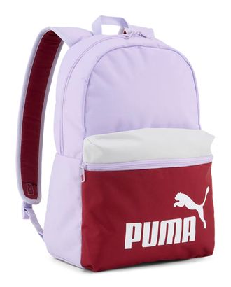 PUMA Phase Color Block Backpack Light Lavender - Garnet Glow