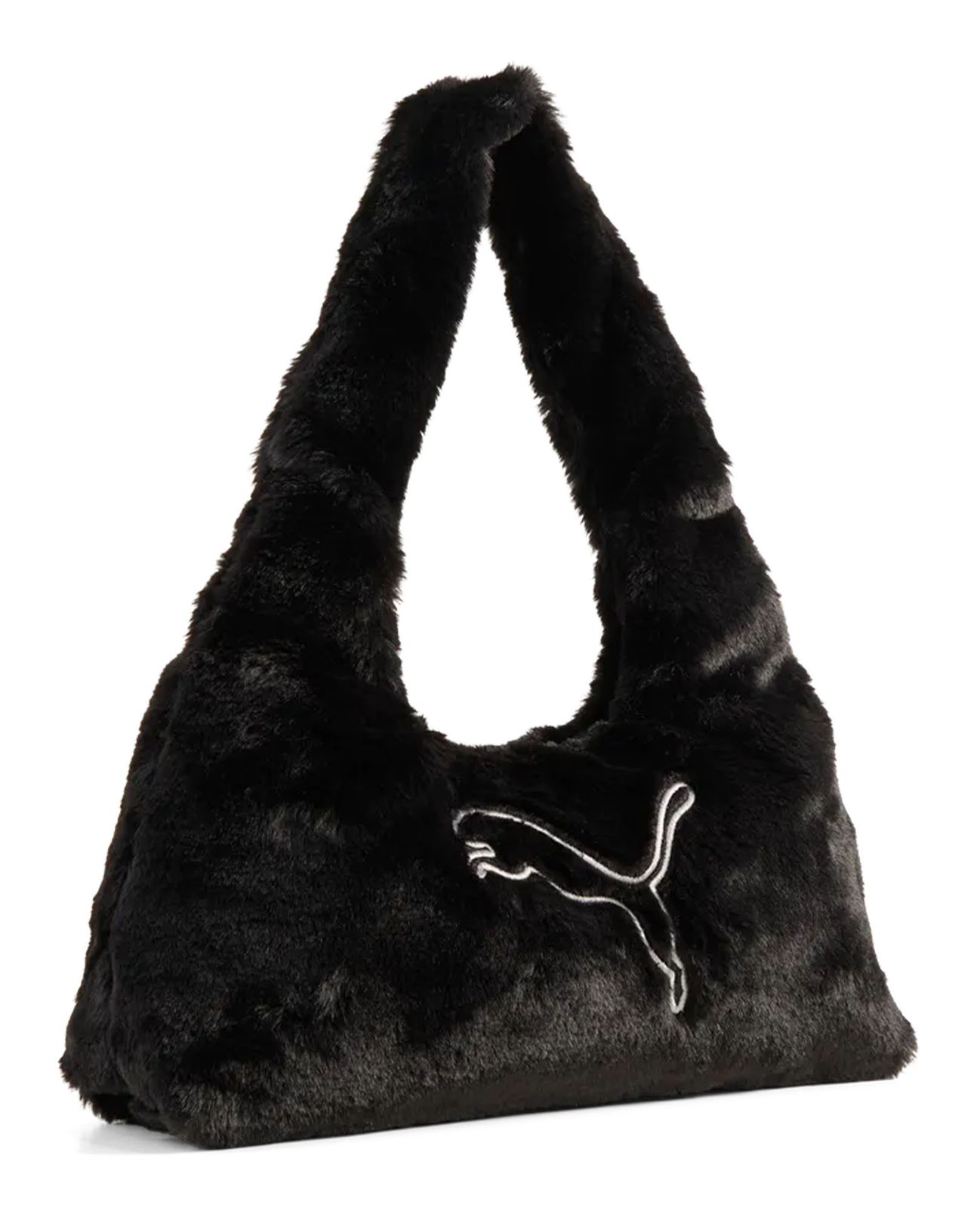 PUMA Up Faux Fur Prism Bag S Puma Black