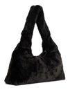 PUMA Up Faux Fur Prism Bag S Puma Black PUMA Up Faux Fur Prism Bag S Puma Black
