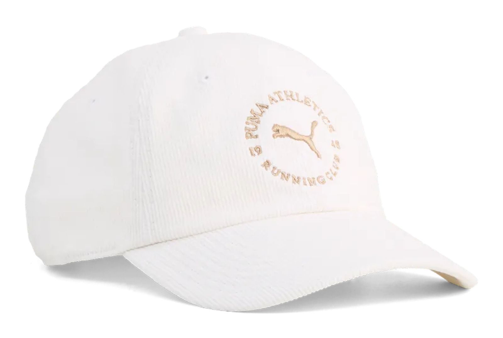 PUMA Premium ESS Corduroy Dad Cap Warm White