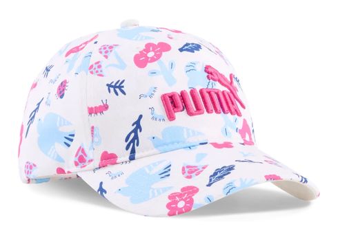 PUMA ESS No.1 Logo AOP BB Cap Jr Frosted Ivory - Little Forester AOP