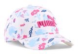 PUMA ESS No.1 Logo AOP BB Cap Jr Frosted Ivory - Little Forester AOP PUMA ESS No.1 Logo AOP BB Cap Jr Frosted Ivory - Little Forester AOP