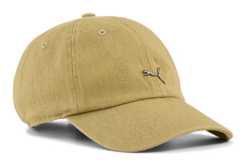 PUMA Wardrobe ESS Metal Dad Cap Chai Latte - Washed Denim PUMA Wardrobe ESS Metal Dad Cap Chai Latte - Washed Denim
