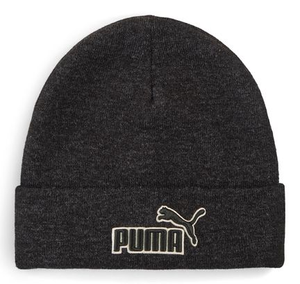 PUMA ESS Elevated Heather Mid Crown Beanie Puma Black Heather PUMA ESS Elevated Heather Mid Crown Beanie Puma Black Heather