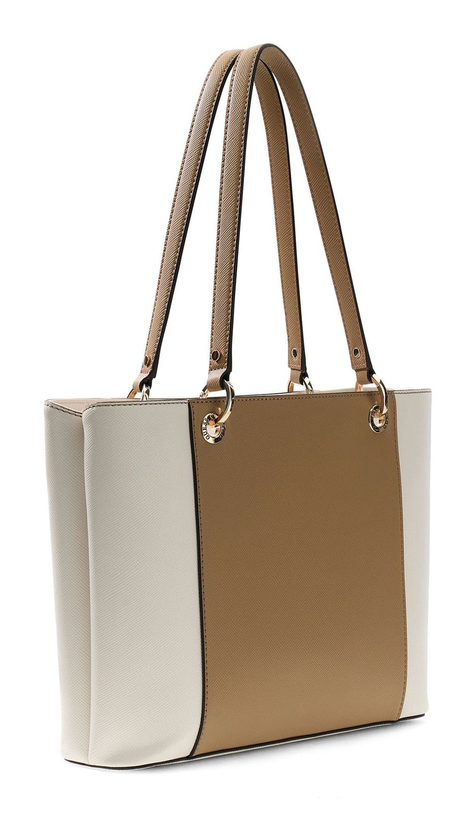 GUESS Noelle II Tote Cream White / Beige GUESS Noelle II Tote Cream White / Beige