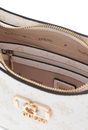 GUESS Emelie Logo Top Zip Shoulder Bag White Logo GUESS Emelie Logo Top Zip Shoulder Bag White Logo