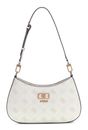 GUESS Emelie Logo Top Zip Shoulder Bag White Logo GUESS Emelie Logo Top Zip Shoulder Bag White Logo